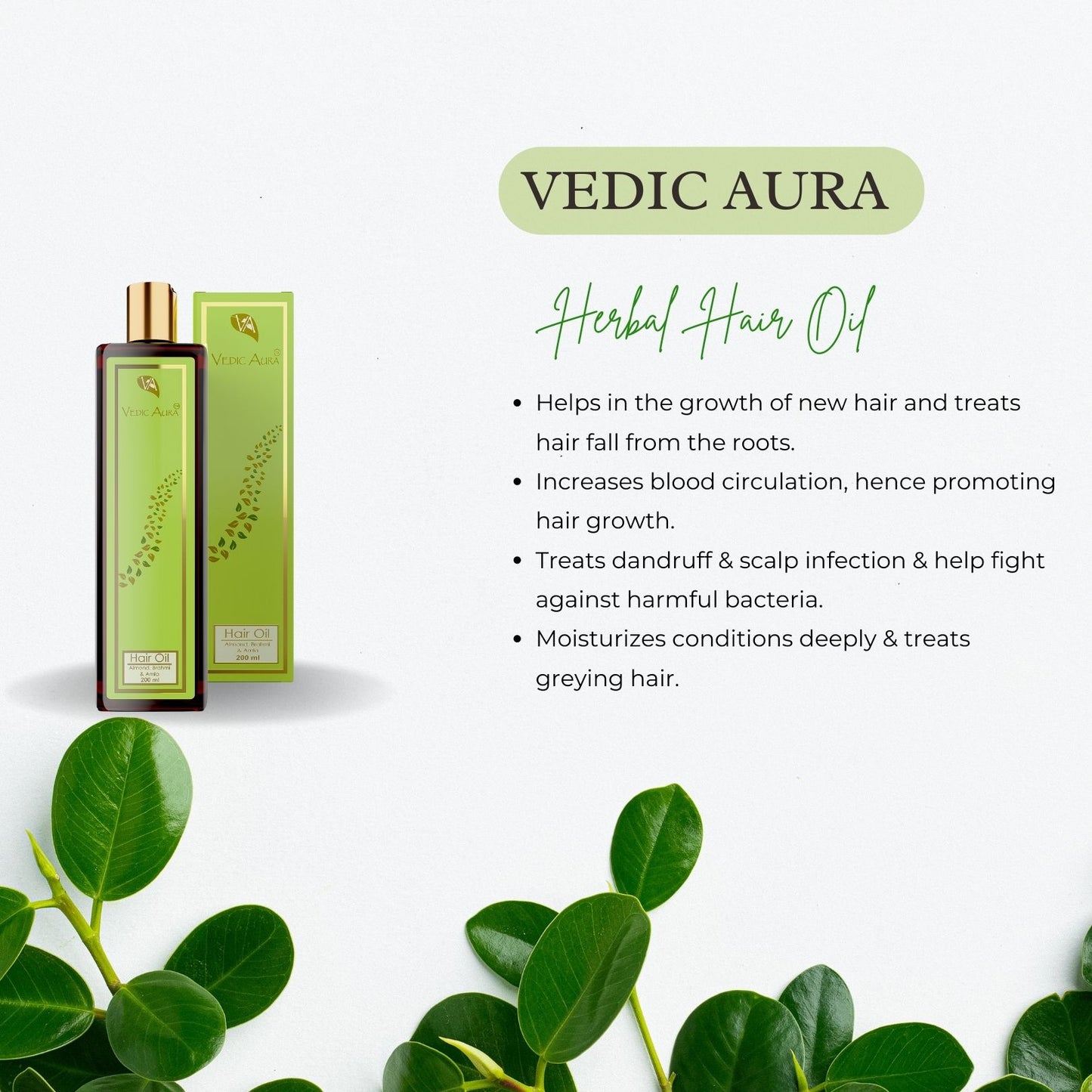 Vedic Aura Frizz-Free Hair Kit
